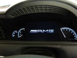 Mercedes S Class W221/CL W216 Instrument dashboard cluster changed to AMG_5