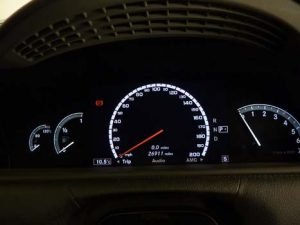 Mercedes S Class W221/CL W216 Instrument dashboard cluster changed to AMG_4