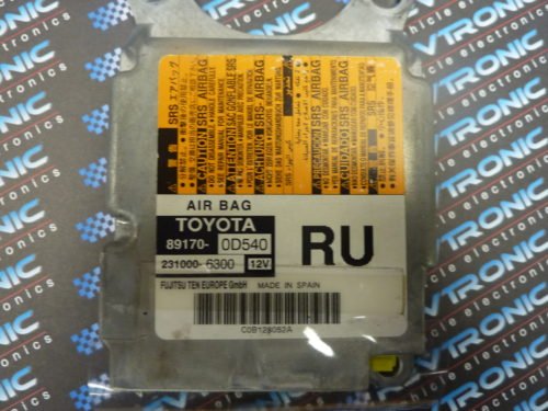 Toyota Yaris 89170-0D540 - Air Bag ECU Reset Service