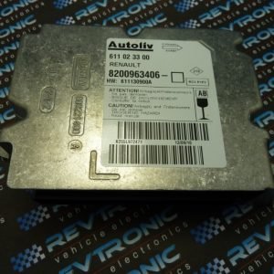 Renault Clio - 8200963406 Autoliv 611023300 Air Bag ECU Reset Service