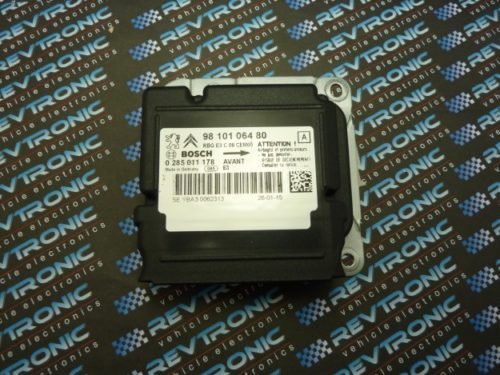 Citroen C4 - BOSCH 98 101 064 80 - 0 285 011 178 - Air Bag ECU Reset Service