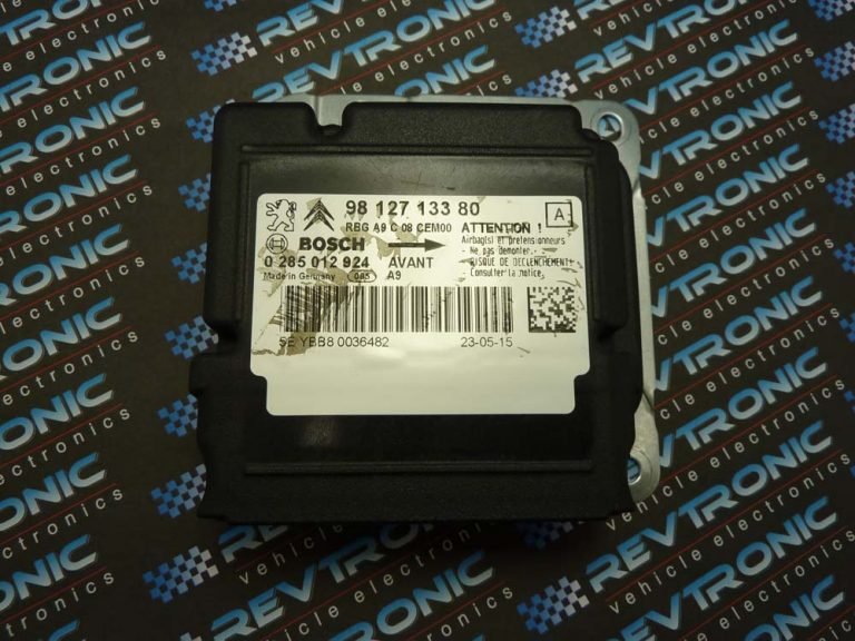 Peugeot 208 95320 98 127 133 80 Bosch 0 285 012 924 Air Bag ECU