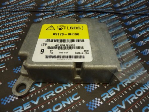 Citroen 89170-0H190 Airbag ECU Module Crash Data Clear