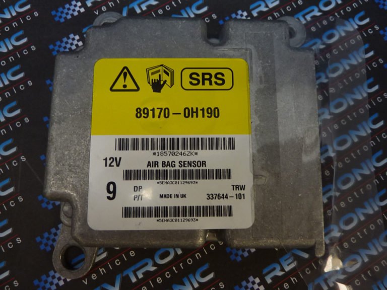Toyota Aygo / Citroen, 891700H190 Airbag ECU Module SRS Crash Data