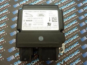 Jaguar F Series Airbag HX73-14D374-AC ECU Control Module SRS Crah Data Clear