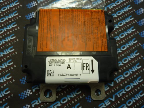 Nissan Pulsar 98820 3ZK0A Airbag ECU Control Module SRS Crash Data Clear