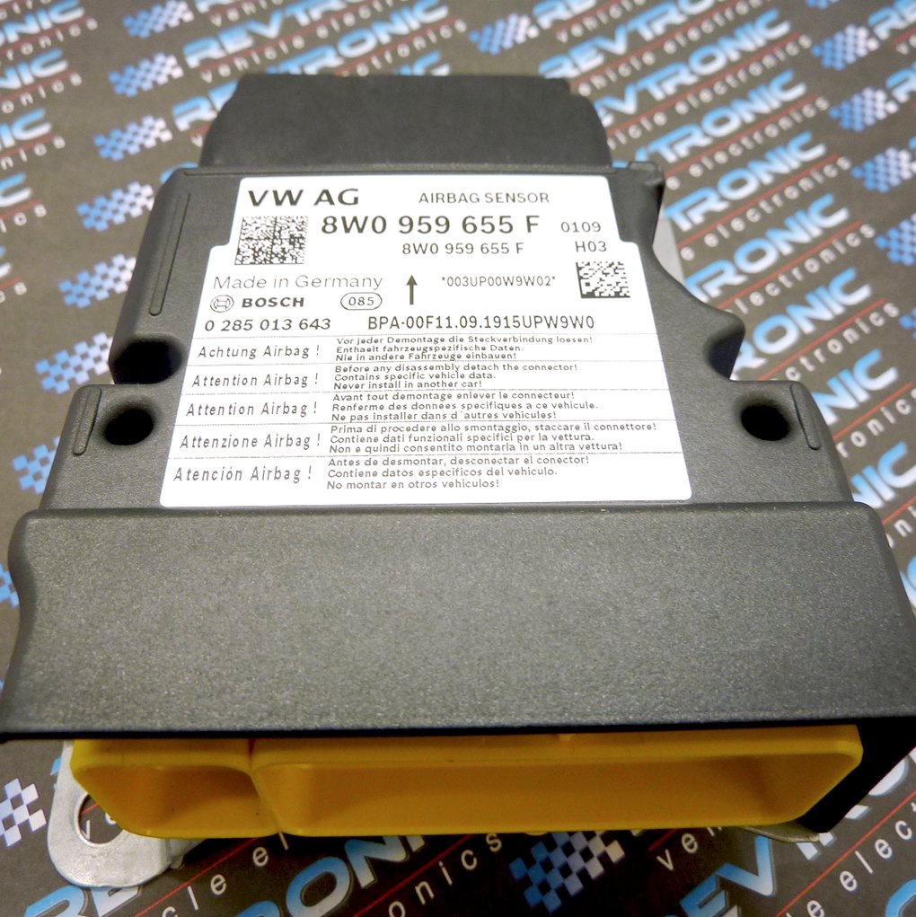 Audi A4 8W0 959 655 F Airbag ECU Module SRS Crash Data Reset Service