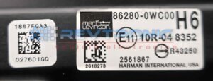 Lexus Mark Levinson Amplifier Info