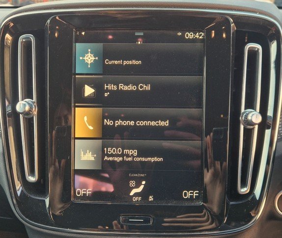 volvo lcd lines appearing 1