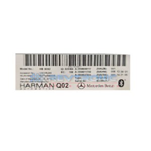Mercedes harman HB902 A2059008117 repair stuck on logo