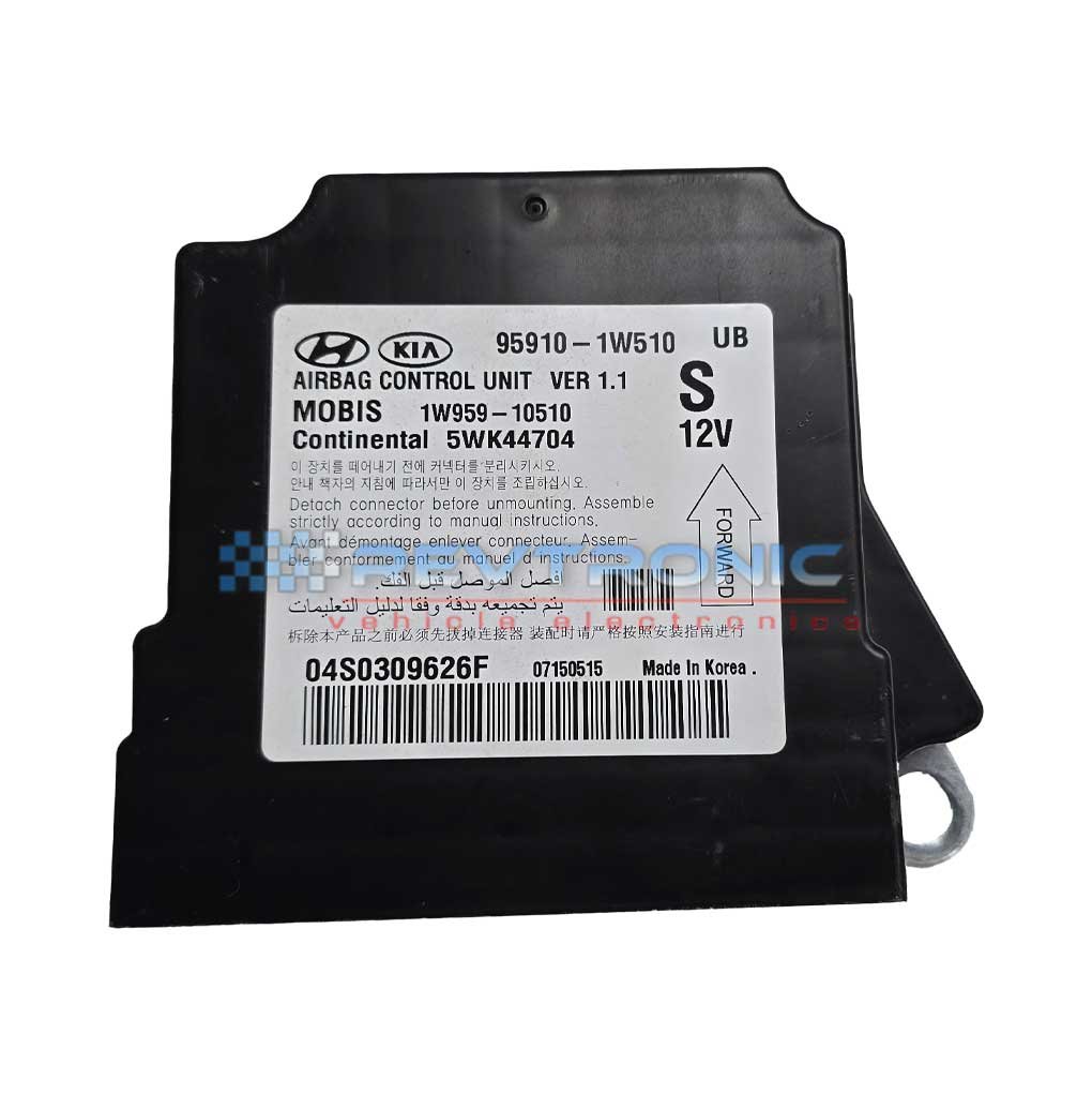 Kia Rio Airbag ECU 95910-1W510 SRS Crash Data Reset Service