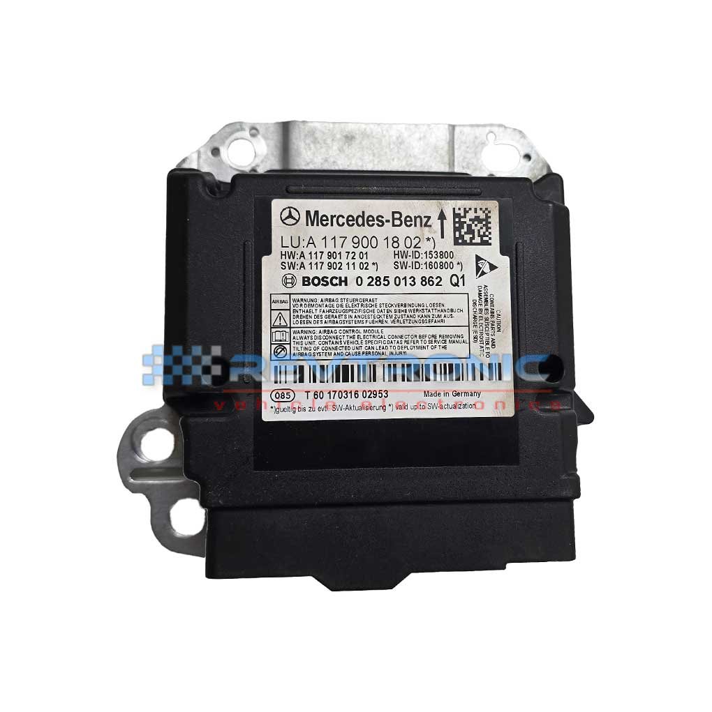 Mercedes CLA Airbag ECU 0 285 013 862 Q1 SRS Crash Data Reset Service