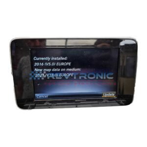 Mercedes NTG5S1 Navigation System Update Service Screen