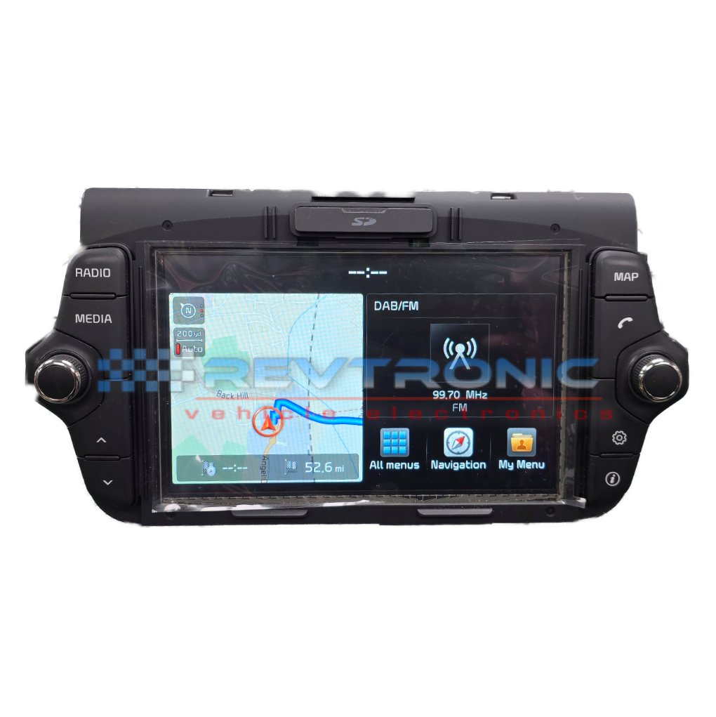 KIA CEED 2017 LAN6202EKJD LCD SCREEN WHITE LINES