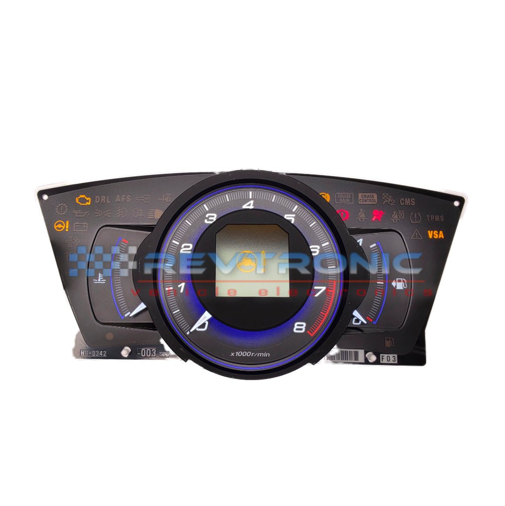 Honda Civic Mk8 HR0342003 speedometer white light repair